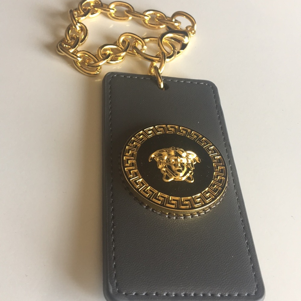 Versace luggage tag